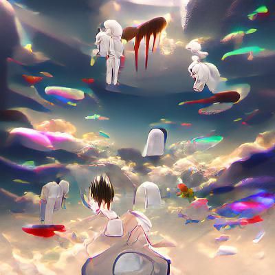 Abstract Depiction of the Afterlife