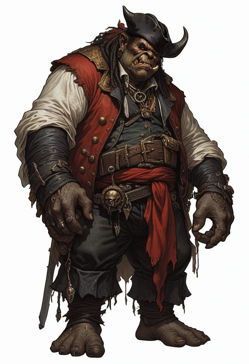 Troll Pirate Hero Emerges from 18th Century Caribbean Storms