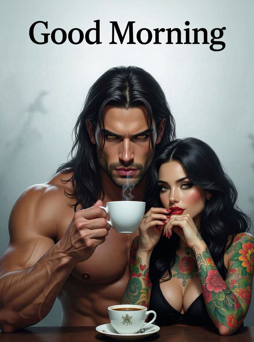 Haunting Double Exposure Portrait in Digital Art Style