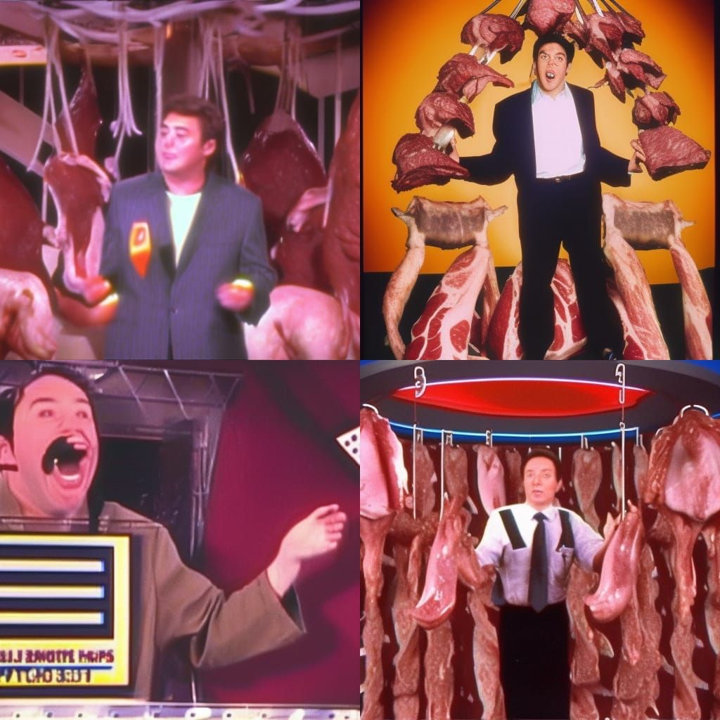 Disturbing 90s Game Show Horror Scene