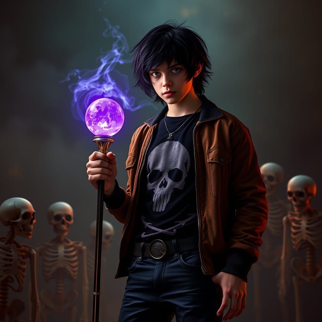 Mysterious Demigod Commands the Shadows