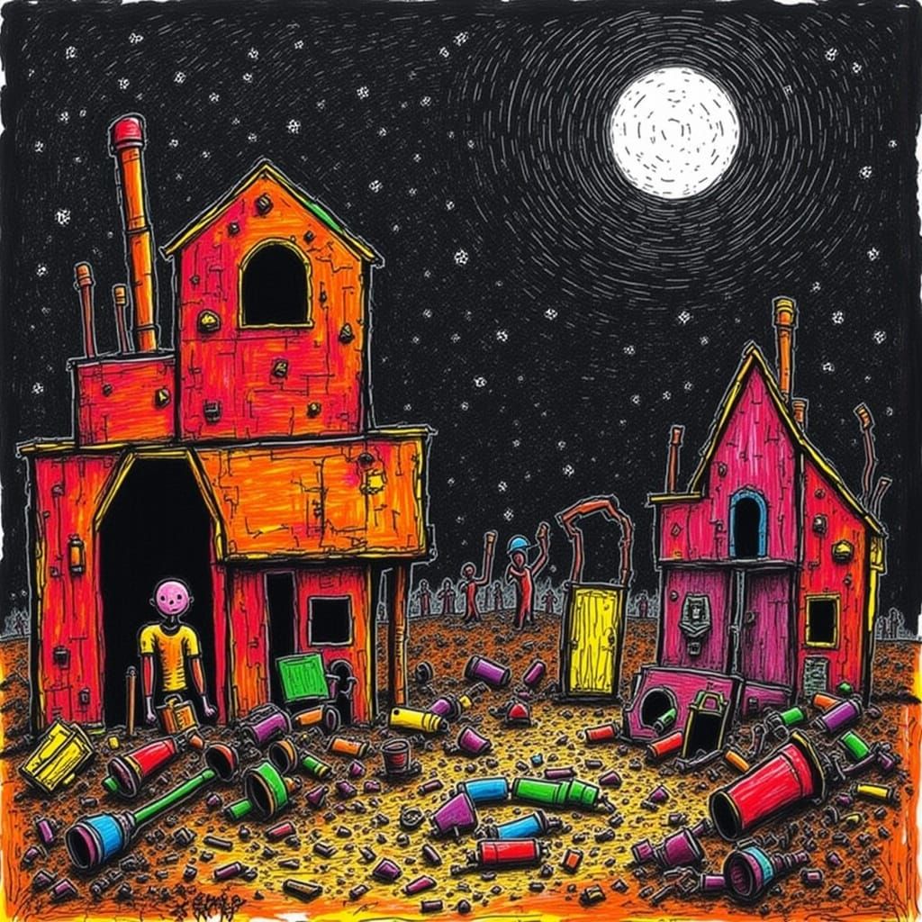 Graffiti Art and Cryogenic Imagery