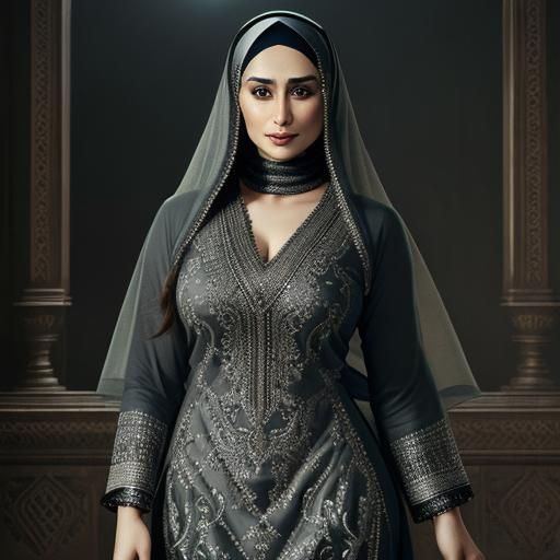 My favourite actress wearing hijab.