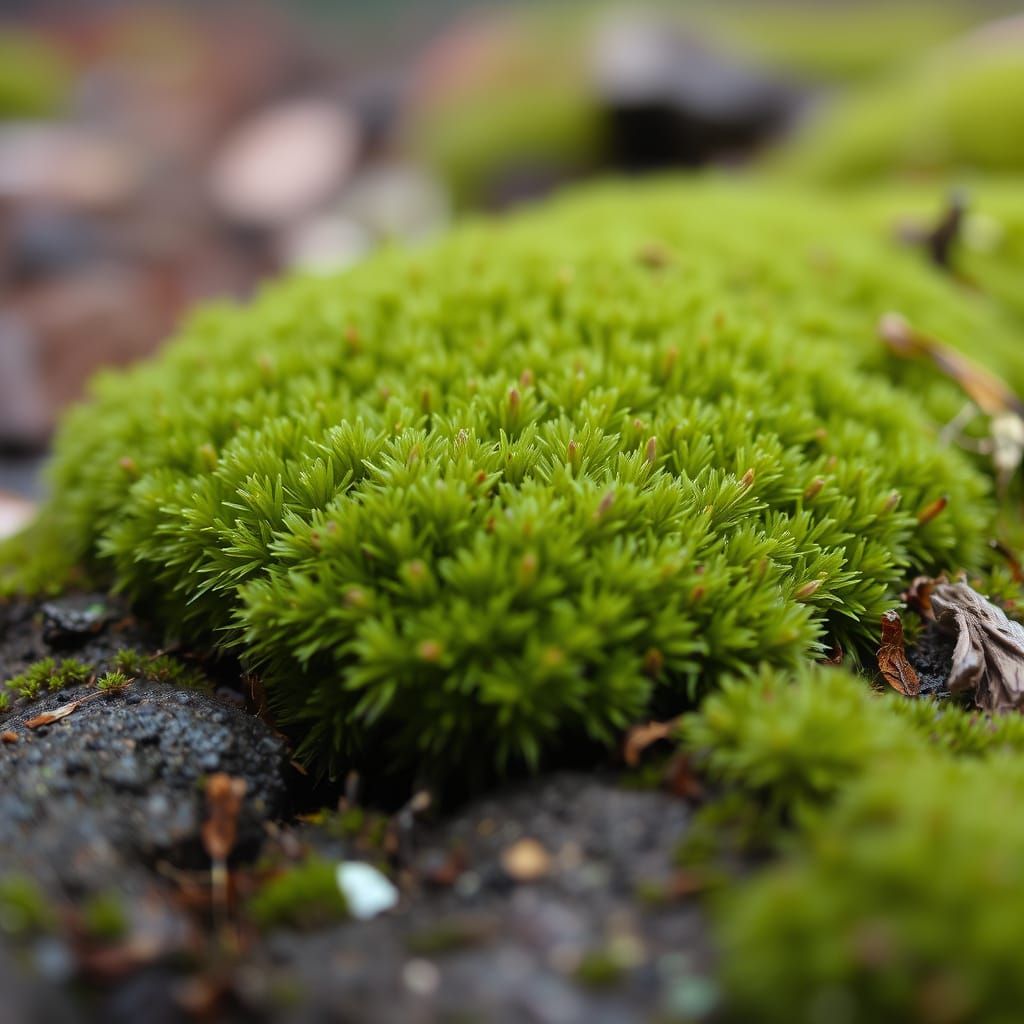 Ethereal Moss Forest Unfolds in Nature's Sanctuary