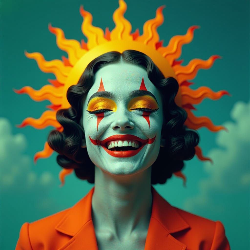 Sun God's Psychedelic Smile Hides Cosmic Horror