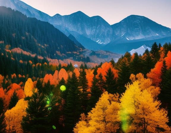 Detailed Mountain Landscape Photography in 16k Resolution