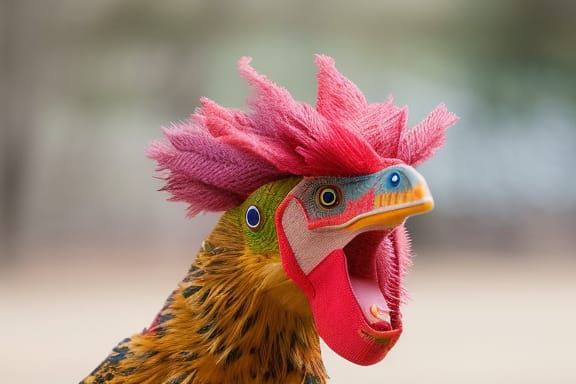 The dinosaur chicken