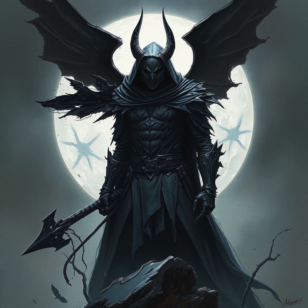 Sinister Obsidian Moon Knight Amalgam