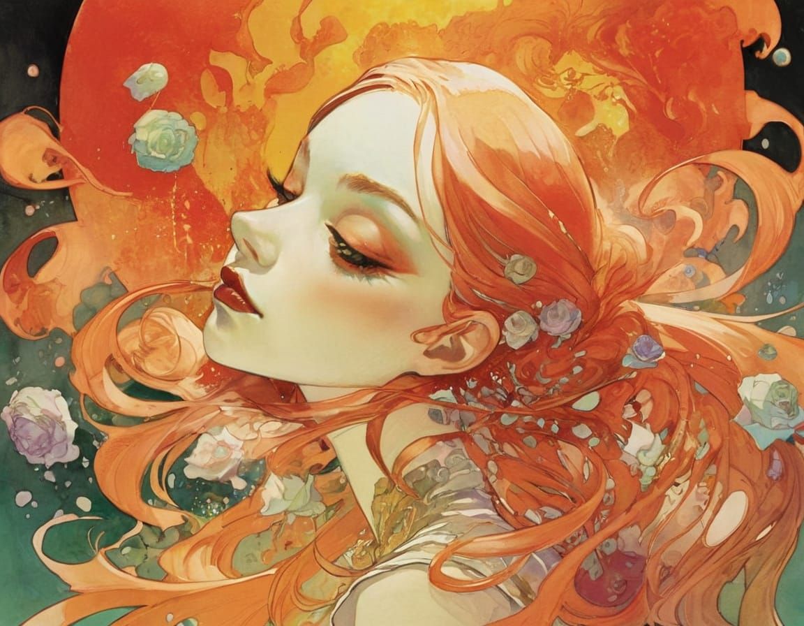 Unique Art Style Fusion: Lassnig, Kaluta, Graves, Silvestri,...