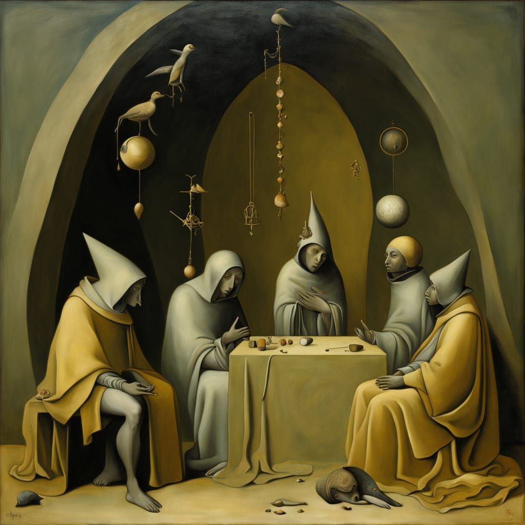 Surreal Chamber of Gilded Ignorance