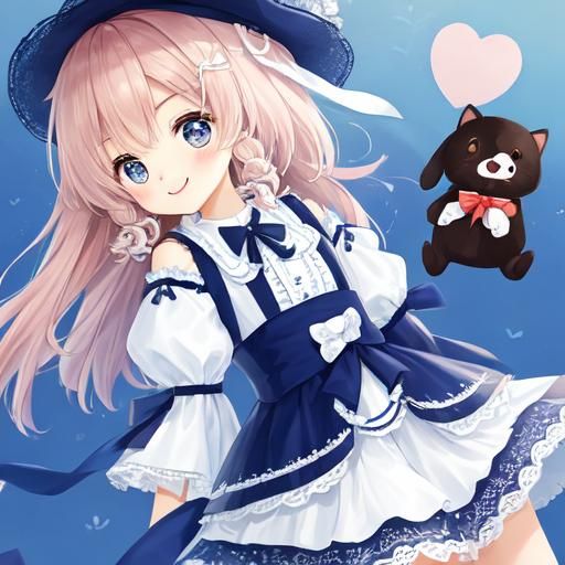 AI Interpretation of 'wow that so CUTE <3'