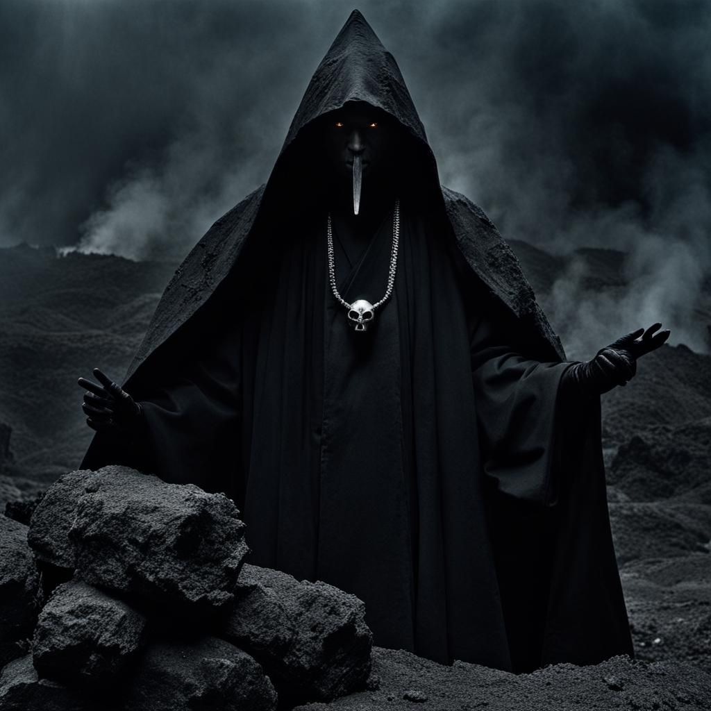 Abstract Acolyte in Style of Zao Wou-Ki