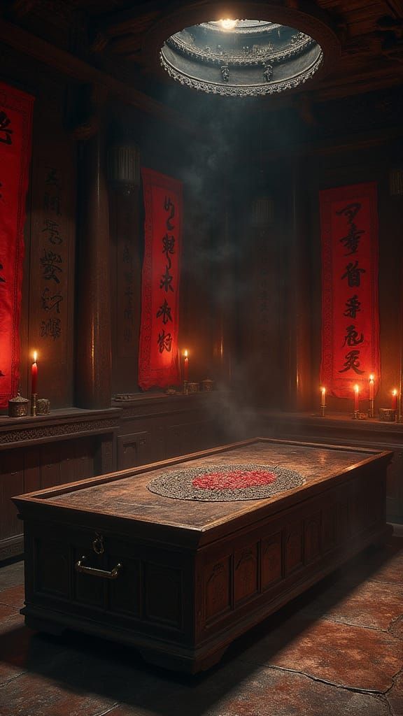 Cursed Coffin: Folklore Horror in a Mystical Temple