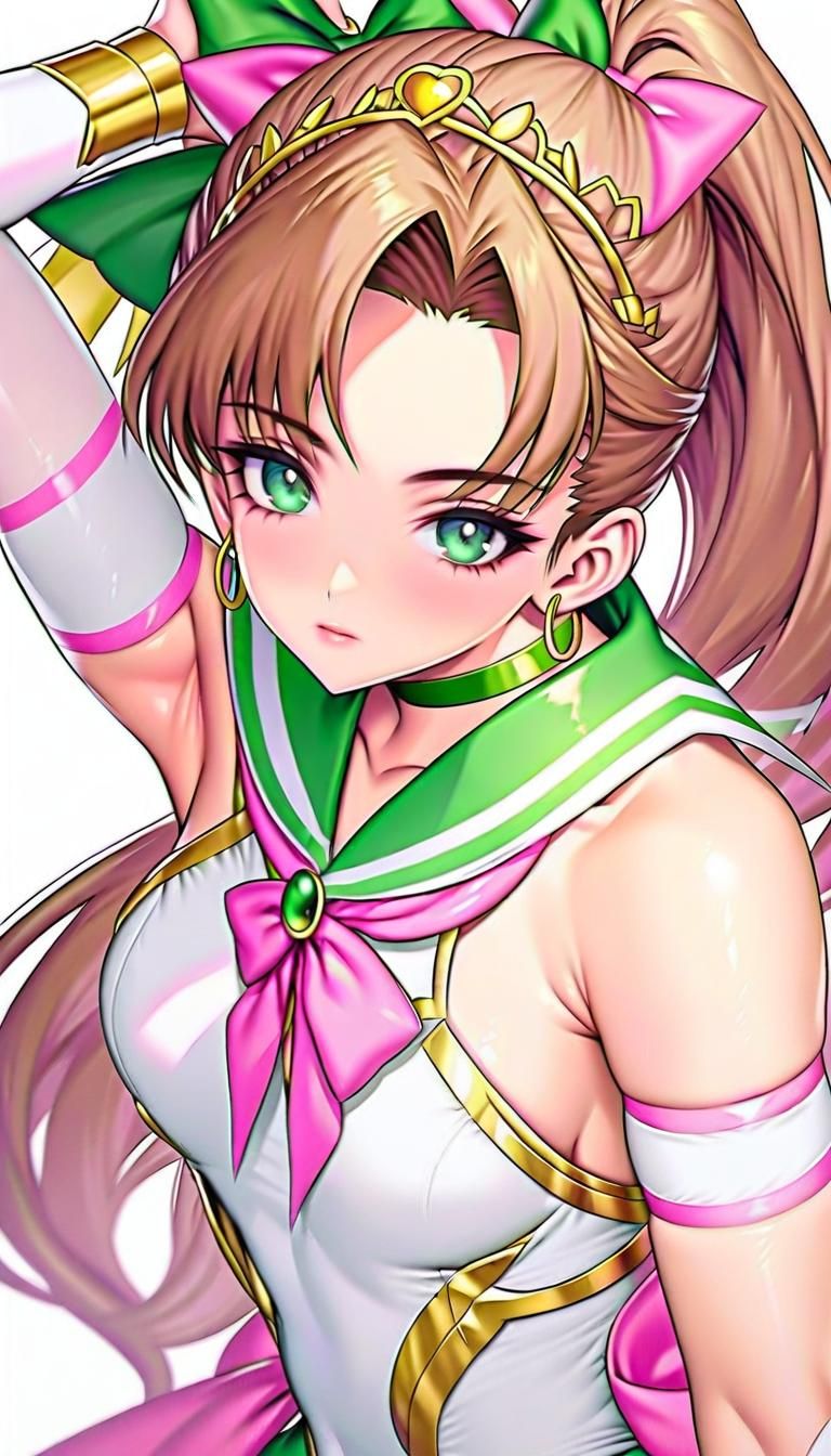 Detailed Portrait of Sailor Jupiter in Uniform
