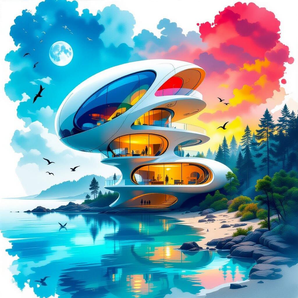 Alien Bionic Architecture in Nature and Space