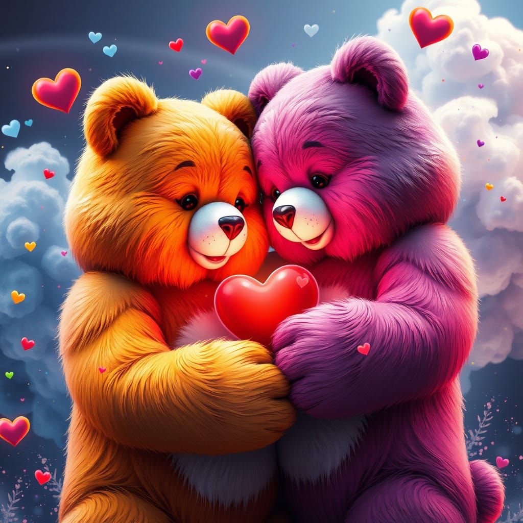 Heartfelt Love in Vibrant Fantasy