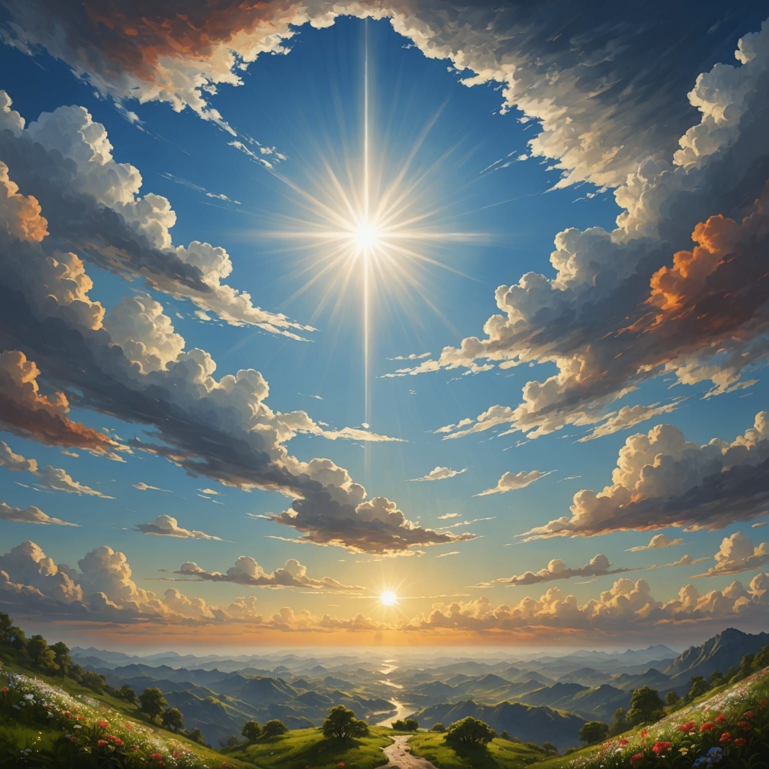 Ethereal Vision of Heaven