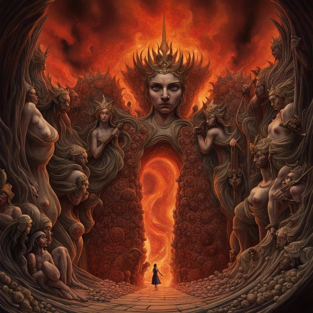 The Entrance to Hell: Giant Women Await