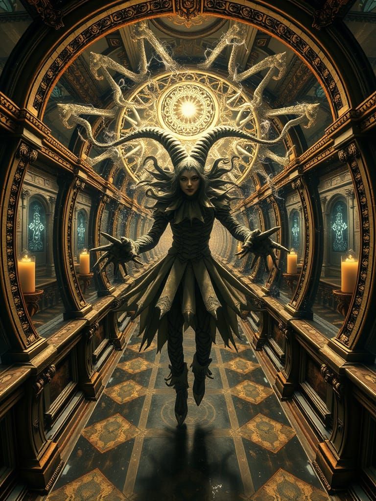 Infinite Jester Chaos Causing in Portico Breezeways and Unin...