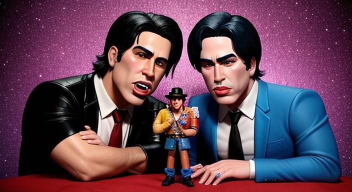 Celebrity Deathmatch Claymation: Johnny Gomez vs Nick Diamon...
