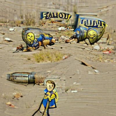 Post-Apocalyptic Wasteland Landscape