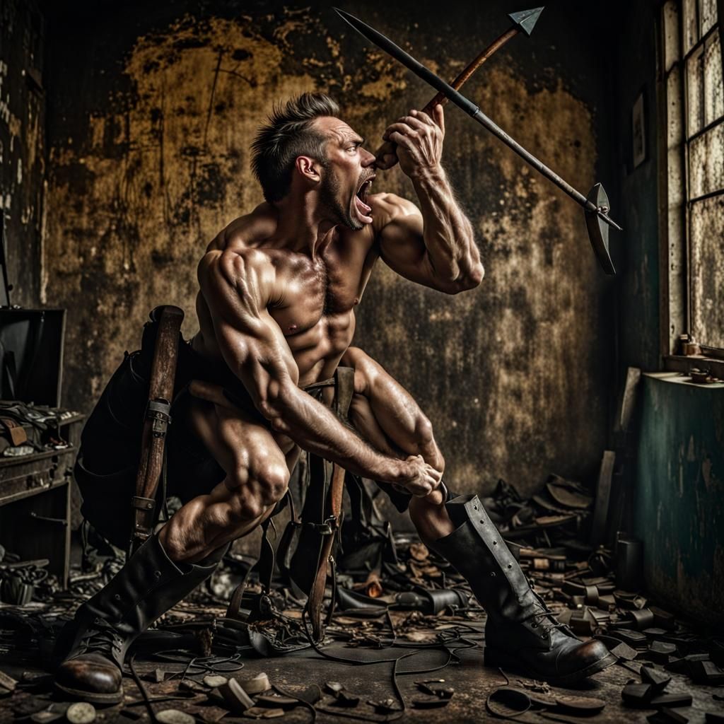 So my tongue shall become iron and my words the mighty roar of war Revealing my divine anger's arrow shall strike, by Ja...