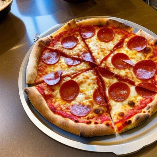 Cartoon Pizza Slice Illustration