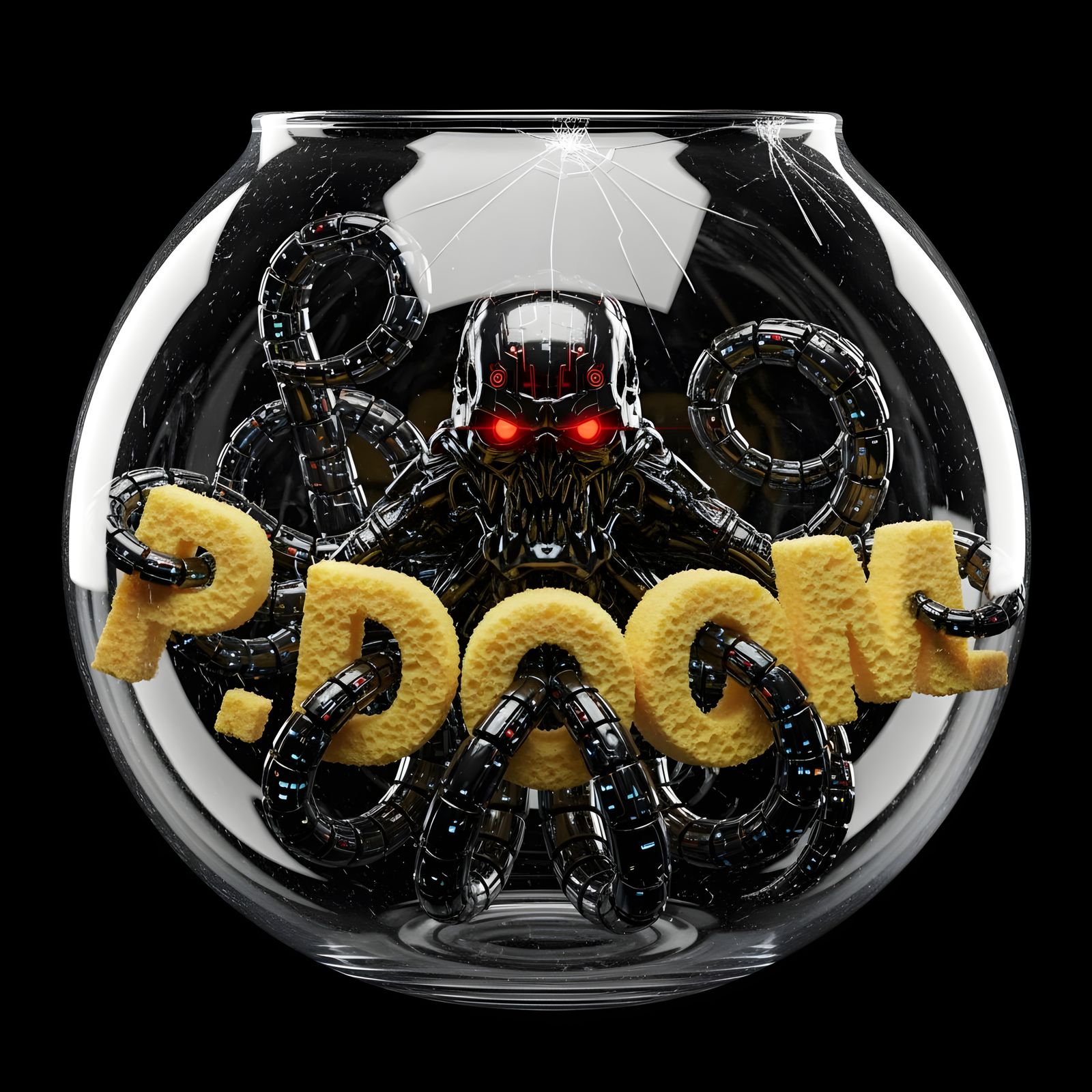 Robotic Kraken's Doomed Confinement