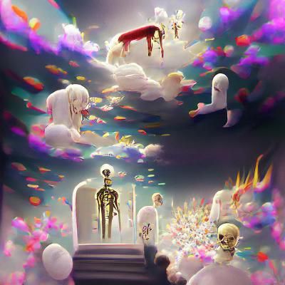 Abstract Afterlife: Ethereal Transition