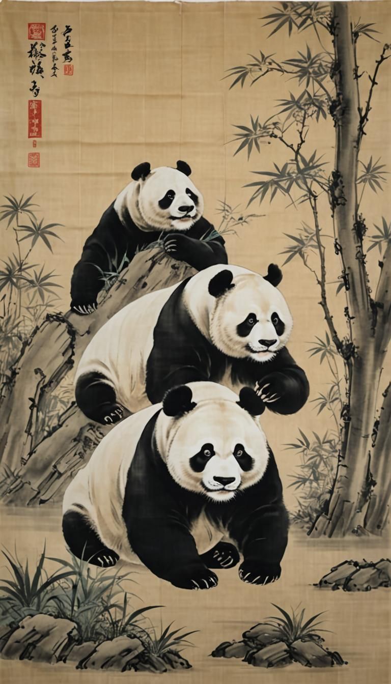 Farts blowing in the wind like 2 pandas.