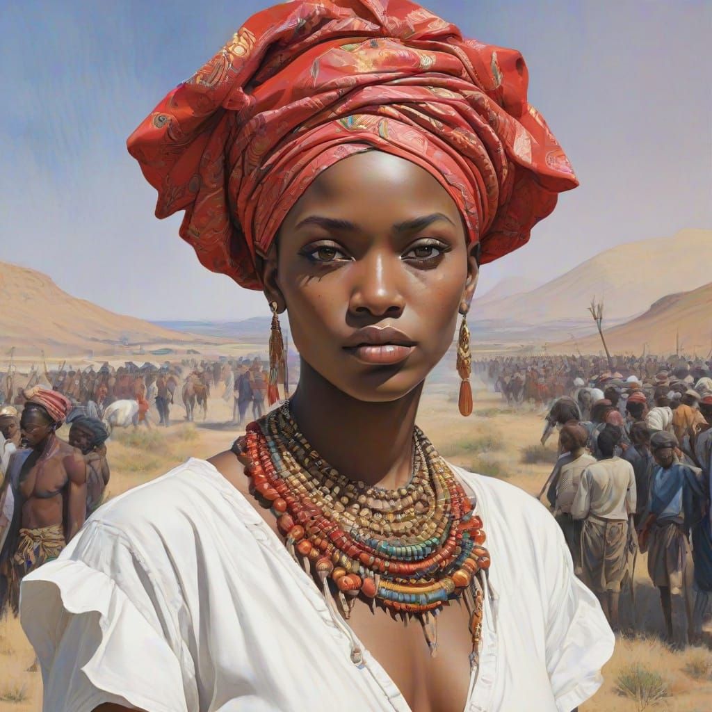 Queen of Vibrant African Revival