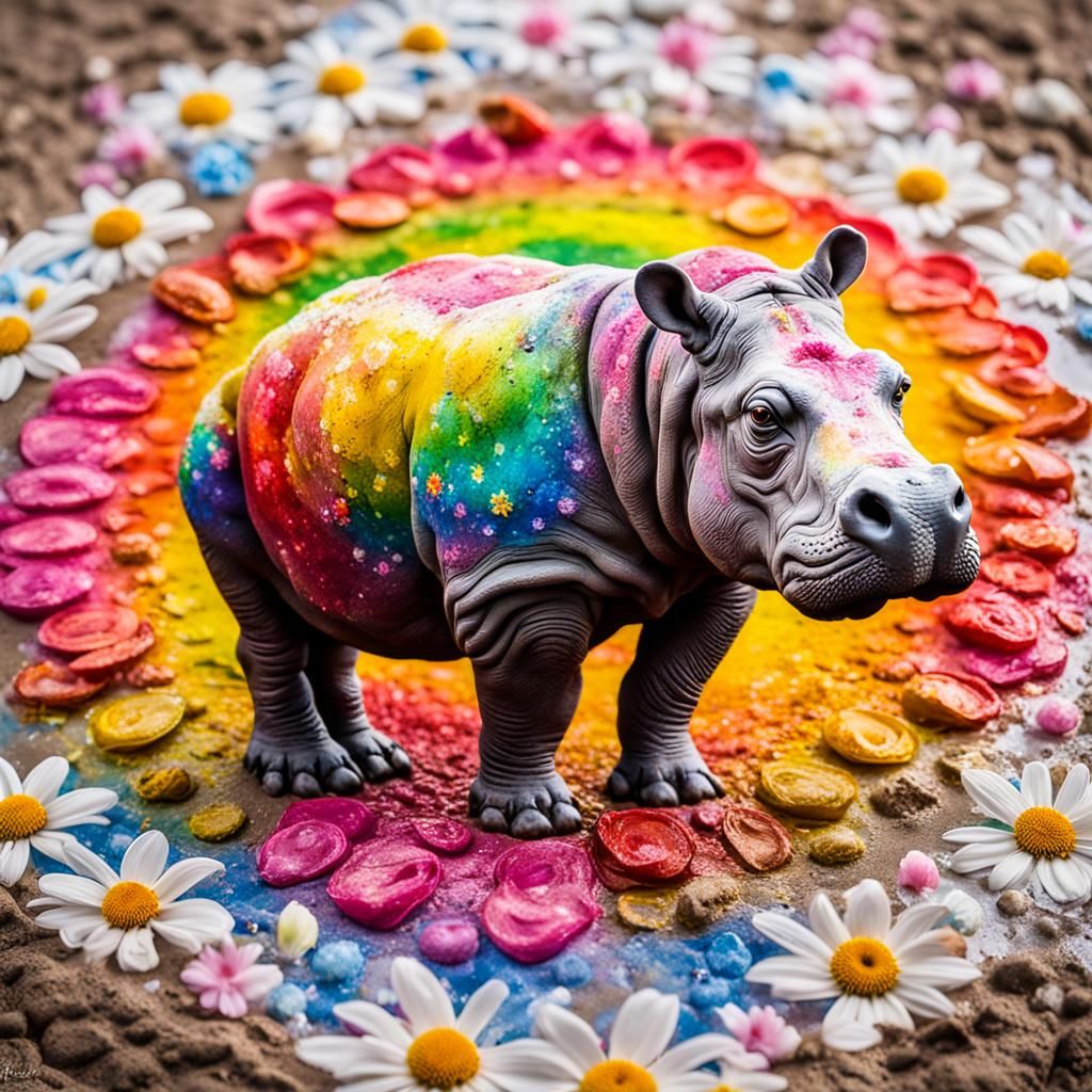 Hippo Paint & Mud Bath