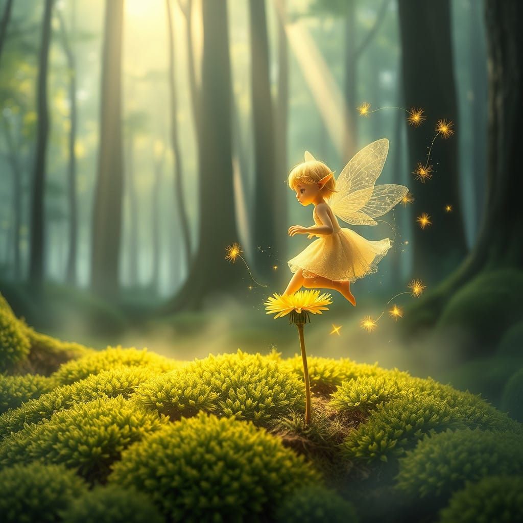 Enchanted Whimsy in Emerald Woods