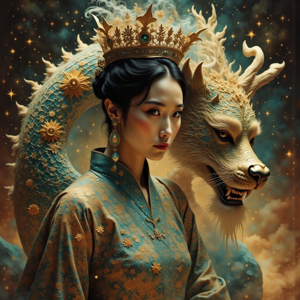 Majestic Chinese Queen Reveals Forbidden City