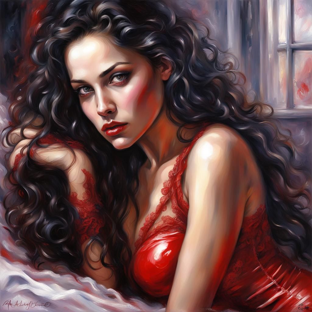 Young Swiss Latin woman