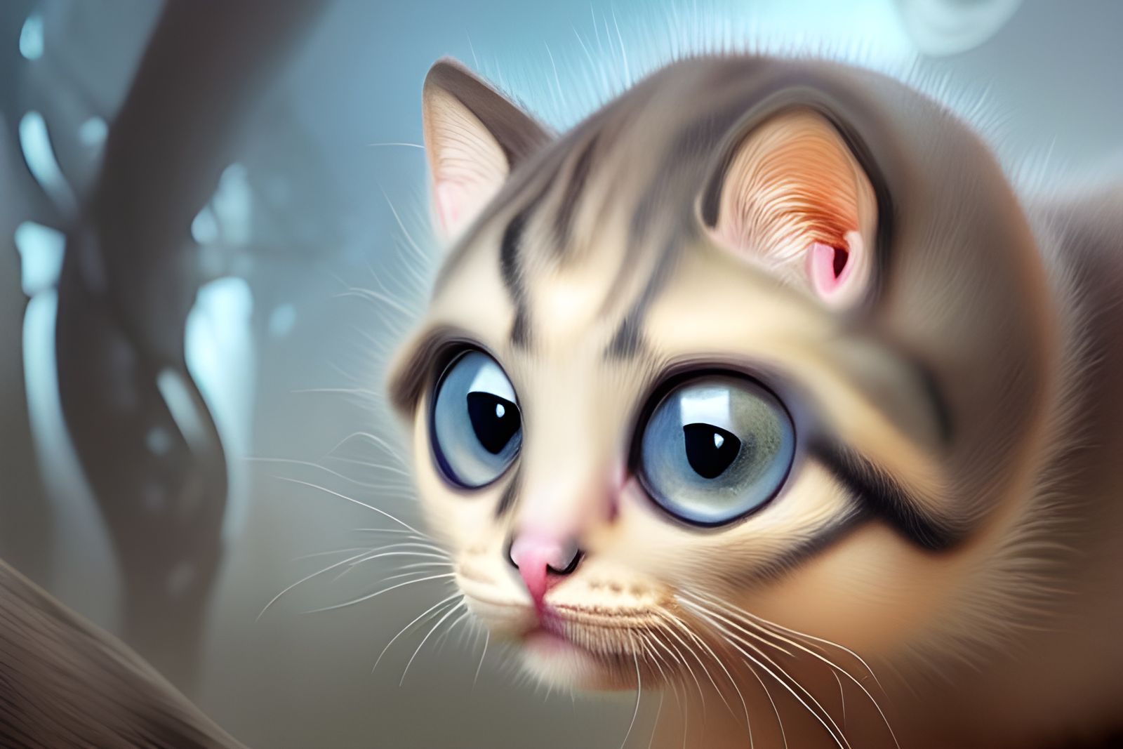 Prehistoric Baby Cat Miaouuu