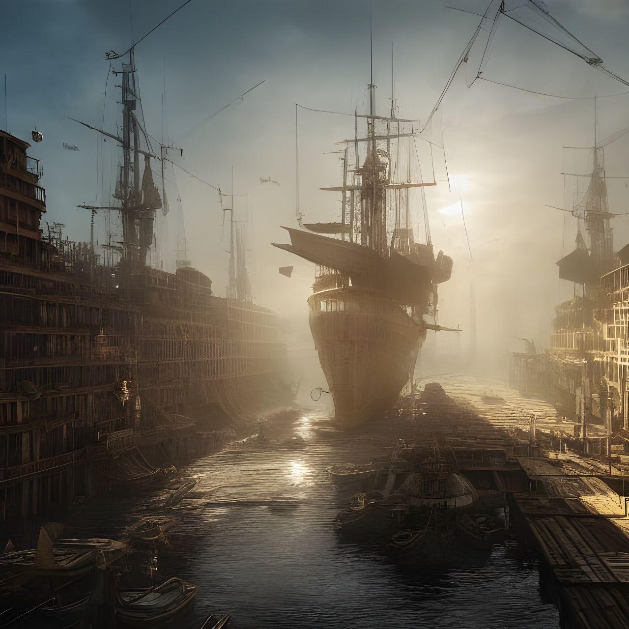 Steampunk Dockyards LVIII