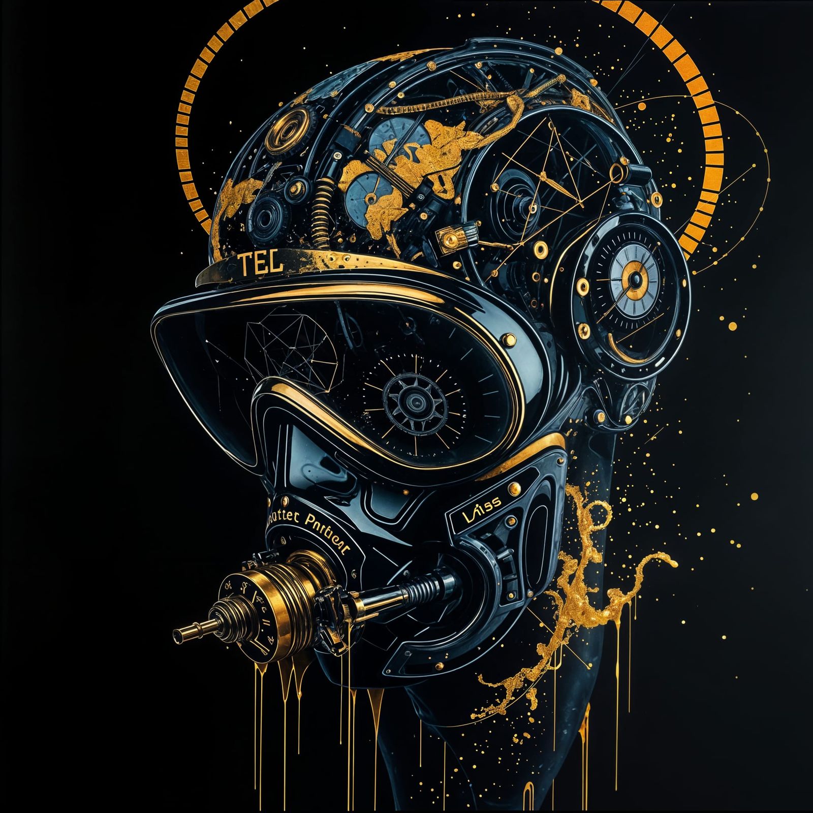 26 Fortnights Album Cover Art in Dark Reflections Style