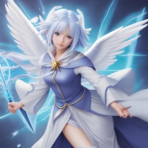 Anime Angel Mage