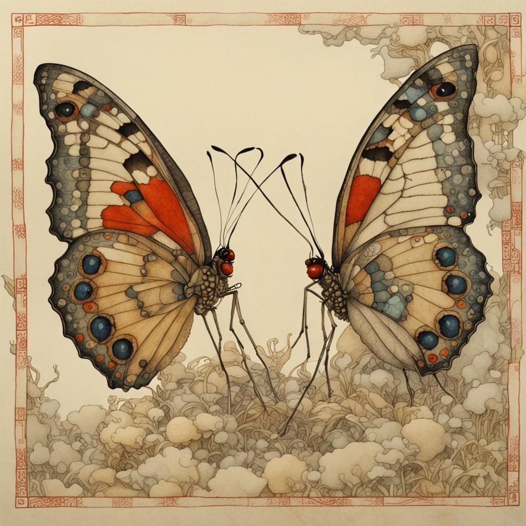 Butterflies Rise: Chinese Illustration on Parchment