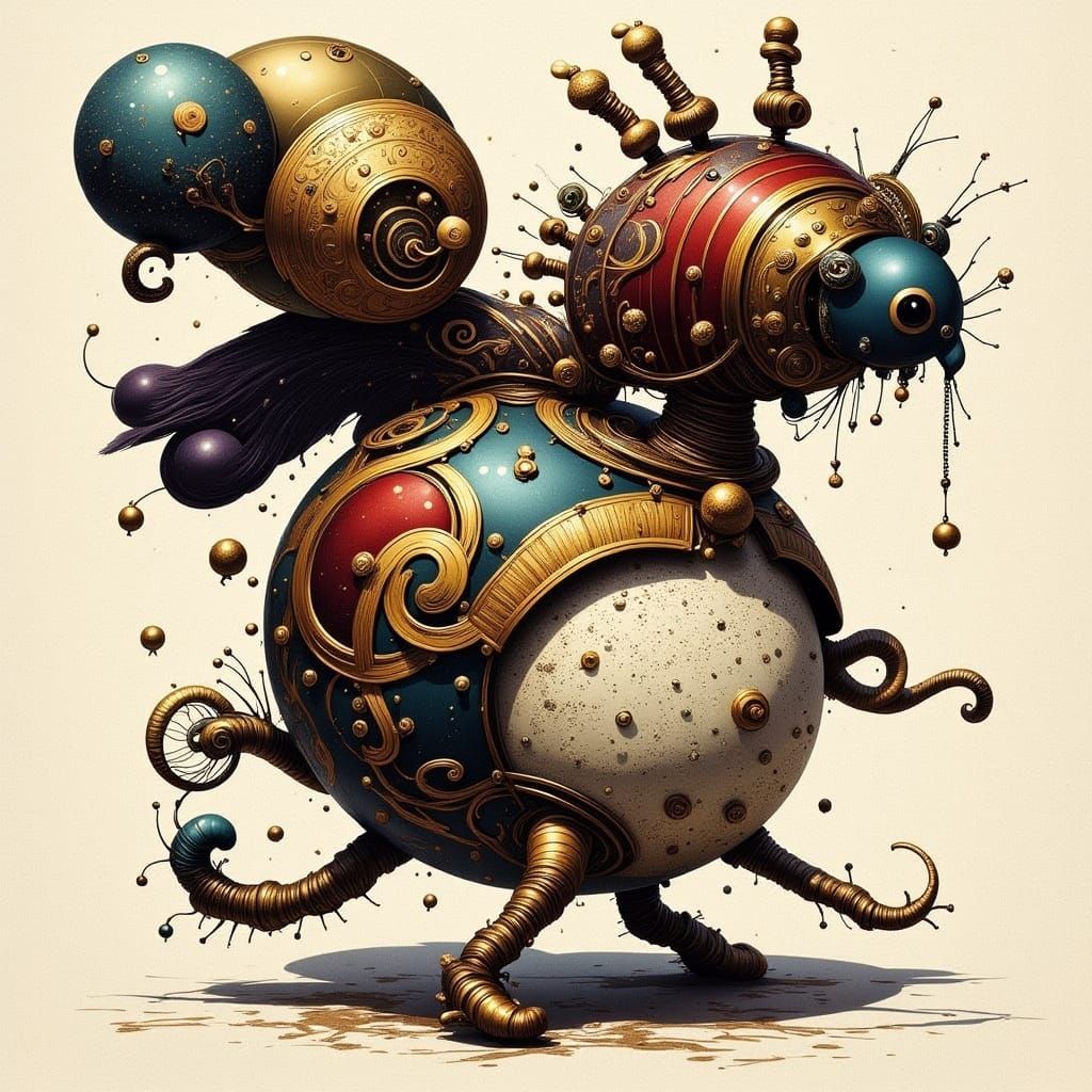 Cicadas and Brassy Balloons in Harmonious Song