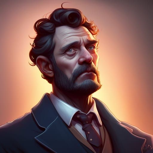 Hyperdetailed Portrait of Mr Pickles in Unreal Engine