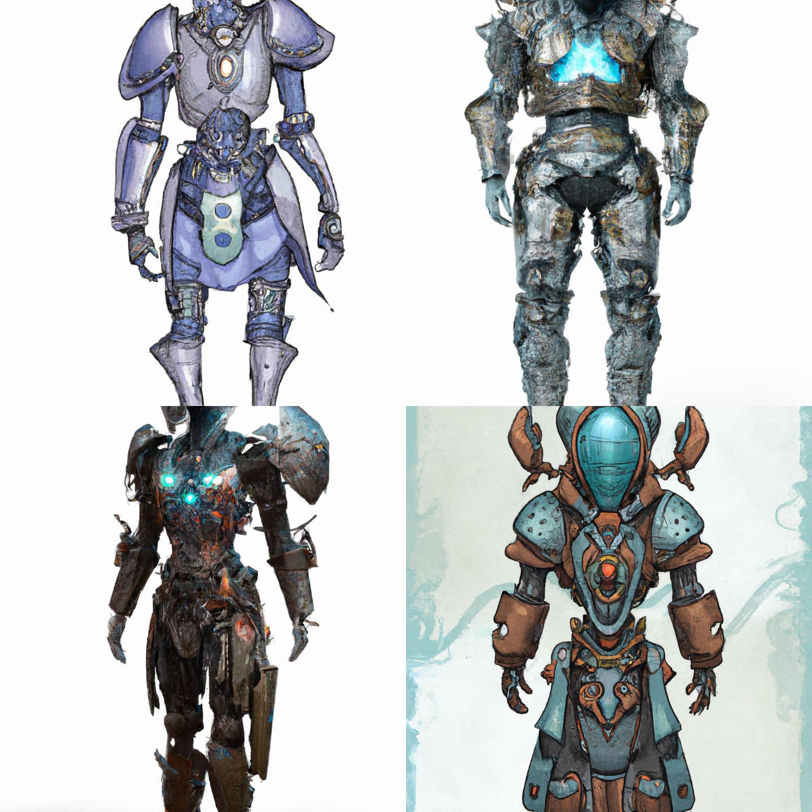 Artificer's Humanoid in Full Plate Armor