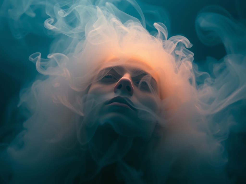 Abstract Smoke Representation of the Mind