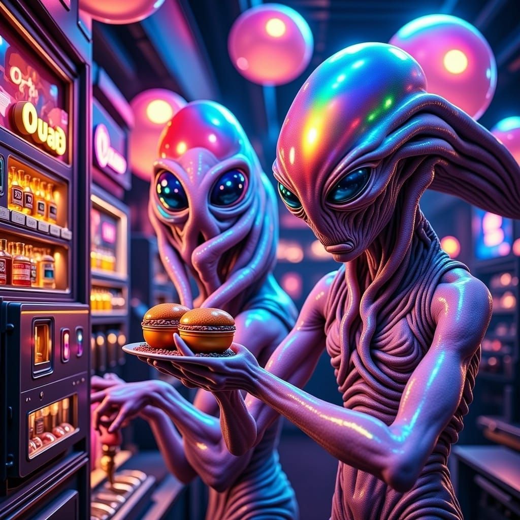 Alien fast food
