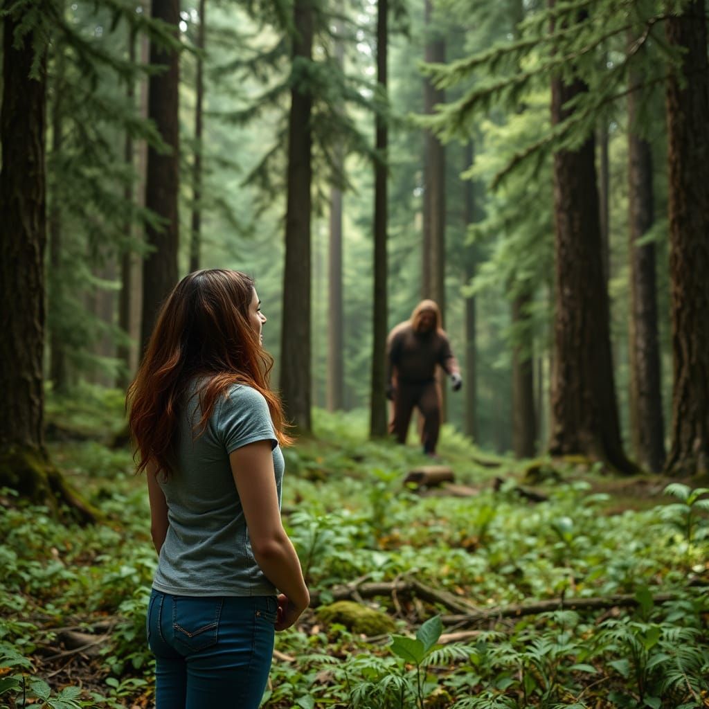 Cryptozoologist Encounters Bigfoot in Oregon Forest