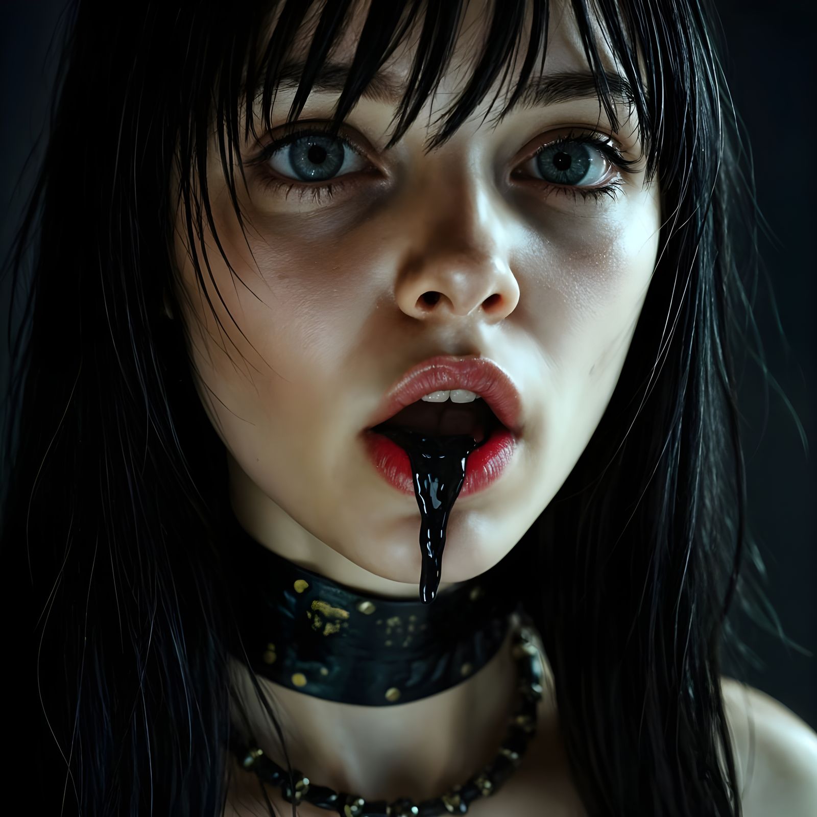 Surreal Black Oil Horror