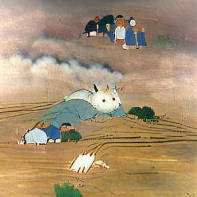 Anime Landscape in Ghibli Style