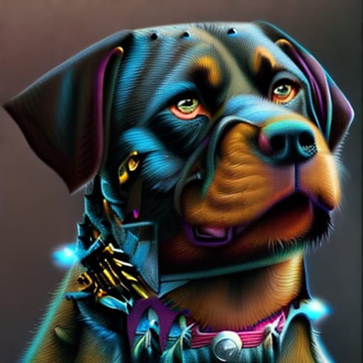 Bionic, robotic Rottweiler 2
