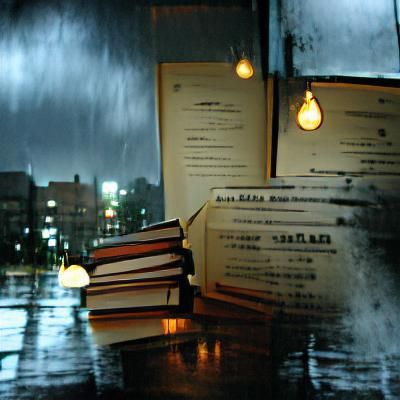 Dark Academia Aesthetic Generated by AI